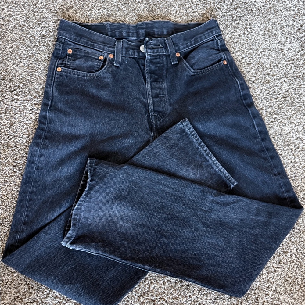 Levi's Black Men's Straight Jeans